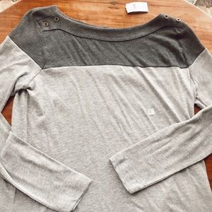 Two-Toned Long Sleeved Tee